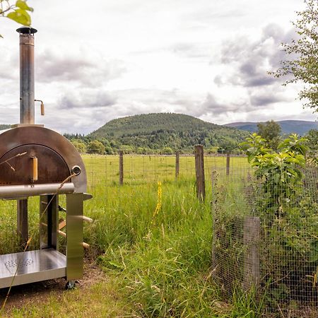 Alba - Charming Boutique Forest View Cabin With Hot Tub In Ballater Luaran gambar