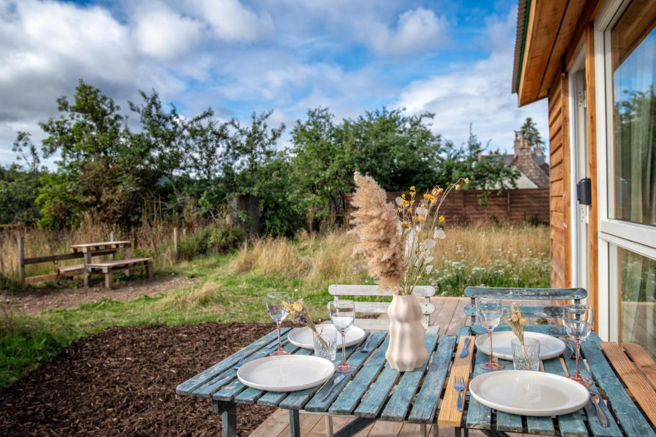 Alba - Charming Boutique Forest View Cabin With Hot Tub In Ballater Luaran gambar